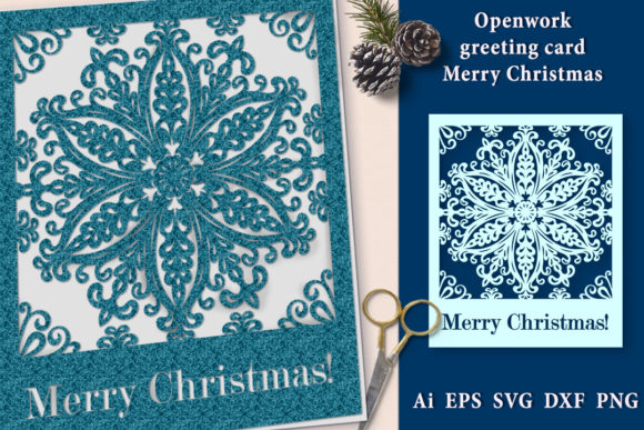 3D SVG Christmas Card: A Festive Design Asset for Web & Editorial Projects