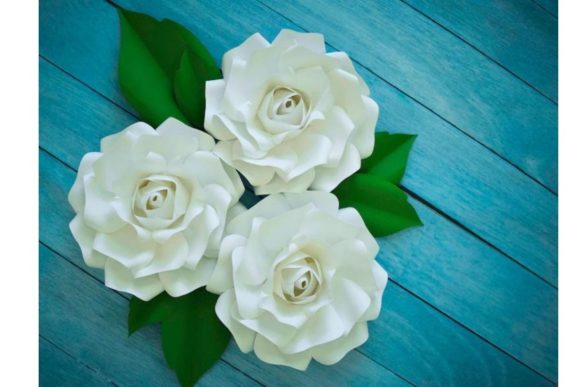 Alora Giant Paper Flower Templates: 3D SVG Designs for Elegant Editorial Visuals