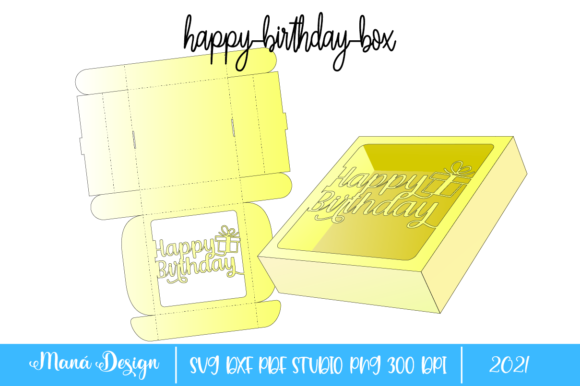 Beautiful 3D SVG Gift Box Design for Bloggers & Digital Publishers