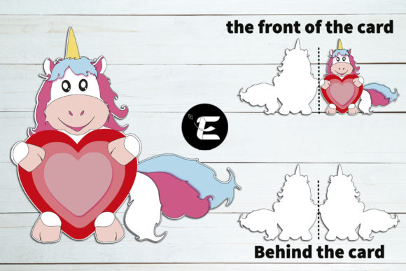 Card of a Unicorn: A 3D SVG for Birthday Lovers and Digital Sellers