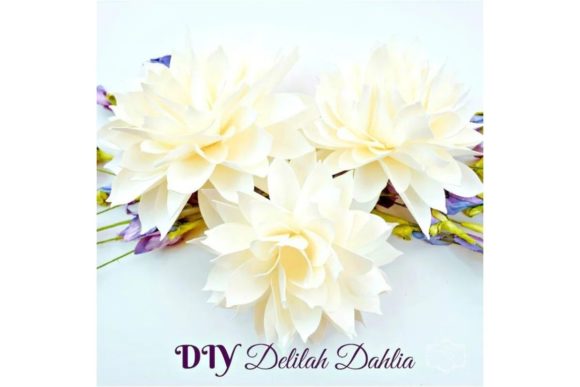 Delilah Dahlia Paper Flower Templates – A 3D SVG Design Review for Real Client Projects