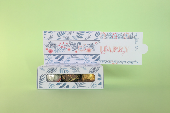 Gift Card Chocolate Holder: A 3D SVG Design for Versatile Gift Box Projects
